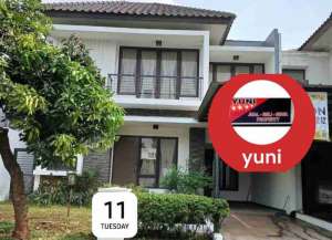 rumah minimalis rapi view taman di Legenda wisata lokasi di gunung-putri, tersedia melalui melalui situs Lamudi