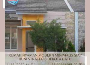 rumah modern siap huni di Beji Kota Batu lokasi di batu-5, tersedia melalui melalui situs Lamudi