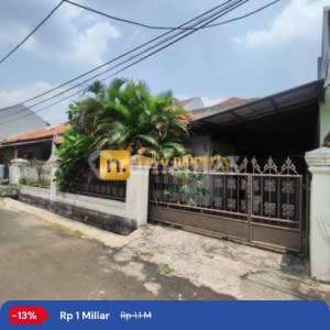 Rumah Murah Hitung Tanah Dalam Komplek Di Pondok Gede Bekasi , tersedia melalui melalui situs Rumah123