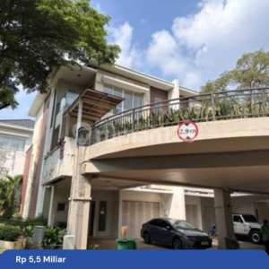 Rumah Qozy View Cantik di Hoek Komp River Valley Lebak Bulus , tersedia melalui melalui situs Rumah123