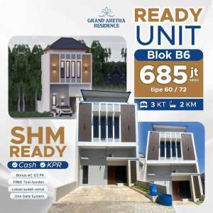 RUMAH READY SIAP HUNI GRAND ARETHA RESIDENCE Tahap 1 lokasi di Banyumanik, tersedia melalui melalui situs Olx