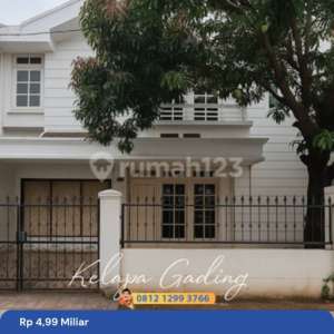 Rumah Standar Kelapa Gading Janur Indah minim renov , tersedia melalui melalui situs Rumah123