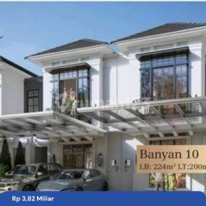 Rumah Tropical Style Type 10 Cluster Pinehill Di The Mutiara Bogor Dekat Akses Tol , tersedia melalui melalui situs Rumah123