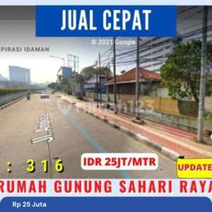Rumah Tua Area Gunung Sahari Raya Zona Komersial K1 8 Lantai , tersedia melalui melalui situs Rumah123