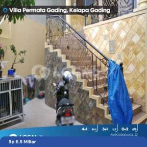 Rumah Villa Permata Gading, Jl. Jamrud Kelapa Gading, Jakarta Utara , tersedia melalui melalui situs Rumah123