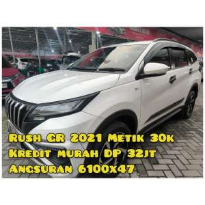Jual bekas Rush GR 2021 Putih Km30Rban Plat Jateng,lokasi di 