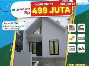 Siap Huni Murah Cihanjuang lokasi di Cimahi Utara, tersedia melalui melalui situs Olx