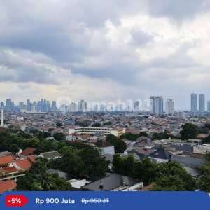 Studio Apartemen The Bellevue Furnished Sudah Renovasi , tersedia melalui melalui situs Rumah123