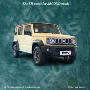 Jual bekas Suzuki Jimny 5-Door Two Tone AT Metallic Chiffon IvoryPearl Black,lokasi di Cimahi