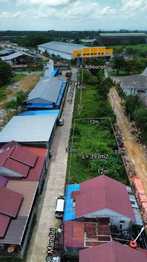 Tanah Siap bangun Jln.Adisucipto lokasi di Pontianak Kota, tersedia melalui melalui situs Olx