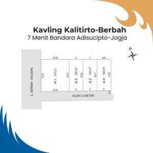 Tanah Siap Bangun Untuk Ruko dan Kos-Kos an lokasi di Berbah, tersedia melalui melalui situs Olx