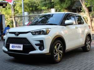 Jual bekas TDP 10JT Toyota Raize 1.0 Turbo G Bensin-MT Putih 2022,lokasi di 