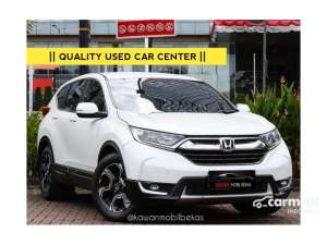 Jual bekas TDP 1jtHonda CR-V 1.5 VTEC Turbo 7-Seater AT 2018 Putih Mutiara Kondisi Istimewa Dan Dijamin Siap Pakai kawanmobilbekas,lokasi di DKI Jakarta