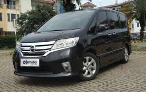 Jual bekas TDP 6,JT Nissan Serena 2.0 Highway Star Bensin-AT Hitam 2014,lokasi di 