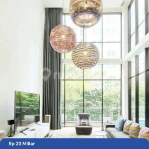 Townhouse Pakubuwono With Private Pool, Termurah - Unfurnished And Exclusive , tersedia melalui melalui situs Rumah123