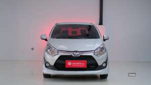 Jual bekas TOYOTA AGYA G 1.2 TRD MT 2018 SILVER,lokasi di Jawa Barat
