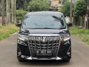 Jual bekas Toyota Alphard 2.5 G AT TSS 2021 Hitam,lokasi di DKI Jakarta