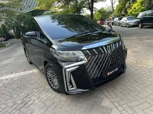 Jual bekas Toyota Alphard SC CBU 2015 Hitam Facelift 2018,lokasi di 