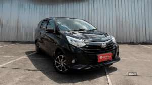 Jual bekas TOYOTA CALYA G 1.2 AT 2022 HITAM,lokasi di Jawa Barat