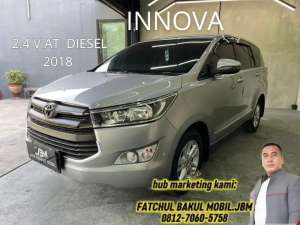 Jual bekas TOYOTA INNOVA 2.4 V AT DIESEL 2018,lokasi di 