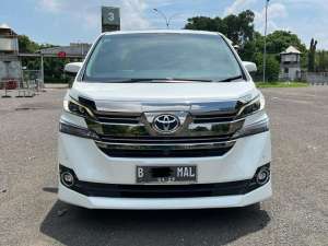 Jual bekas Toyota Vellfire 2.5 G AT 2017 MPVTURUN HARGA,lokasi di Jakarta DKI