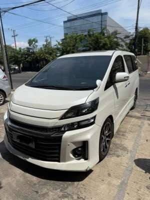 Jual bekas Toyota Vellfire GS 2013 White Putih Toyota 2014 2015 Jual Cepet BU,lokasi di 