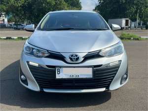 Jual bekas Toyota Vios G 2018 Silver,lokasi di Jakarta DKI
