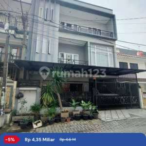 Turun Harga, Minimalis 9x15 3 Lantai Sunter Graha Pratama Fullfurnished Lebar 9, Dalam Komplek , tersedia melalui melalui situs Rumah123