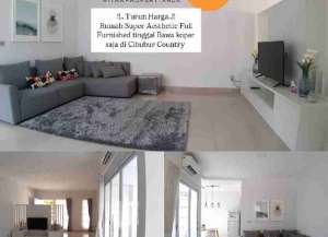 Turun Harga Rumah Super Aesthetic Full furnished di Cibubur Country lokasi di gunung-putri, tersedia melalui melalui situs Lamudi