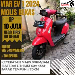 Jual bekas VIAR EV1 2024 MOLIS SECOND LIKE NEW,lokasi di Kelapa Dua