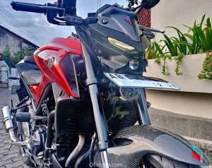 Jual bekas Yamaha New MT25 Merah Maroon AB Sleman,lokasi di Yogyakarta