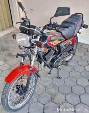 Jual bekas Yamaha RX-King Kobra Hitam 1994 Plat B Jakarta,lokasi di Yogyakarta