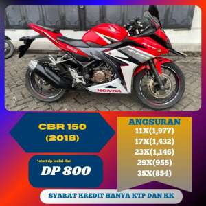 Jual bekas CBR 150 standar 2018,lokasi di Ciledug