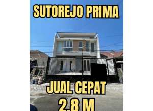 JUAL CEPAAT, BU.RUMAH BARU GRESS SUTOREJO PRIMA MULYOSARI BABATAN PANTAI MERR, SURABAYA TIMUR lokasi di dukuh-sutorejo, tersedia melalui melalui situs Lamudi