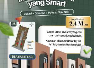 JUAL RUMAH KOST KUKUSAN DEPOKKOS KOSAN PUTRI 10 KAMAR DI KUKUSAN BEJI DEPOK FULL FURNISHED lokasi di beji-3, tersedia melalui melalui situs Lamudi