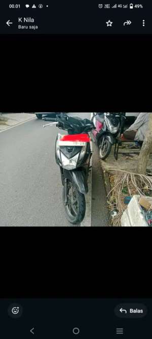 Jual bekas motor beat f1 2013,lokasi di Kebayoran Lama