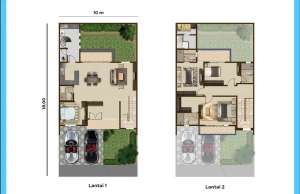 Rumah 2 Lantai Long Beach di PIK 2 lokasi di Pantai Indah Kapuk, tersedia melalui melalui situs Olx