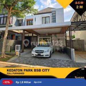 Rumah Full Fusrnished Siap Pakai Kedaton Park Bsb City , tersedia melalui melalui situs Rumah123