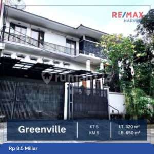 Rumah Modern Full Furnished Posisi Hook Greenville Jakarta Barat , tersedia melalui melalui situs Rumah123