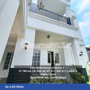 16086- Rumah Mewah Bintaro Sektor 7 Premium Strategis Asri , tersedia melalui melalui situs Rumah123