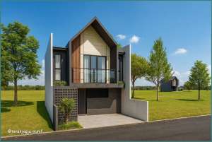 Ada Kolam Renang, Rumah Scandinavian 900 Jutaan Jogja , tersedia melalui melalui situs Olx