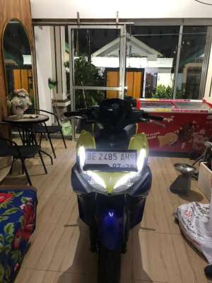 Jual bekas aerox 2023 gress,lokasi di Tanjung Karang Timur