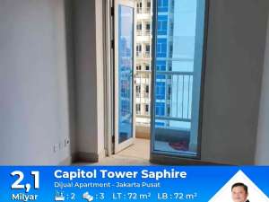 Apartemen Capitol SalembaRaya, Jakarta Pusat Tower Saphire , tersedia melalui melalui situs Olx