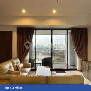 Apartemen One Park Avenue 3 BR, Strata, Furnish , tersedia melalui melalui situs Rumah123