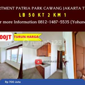 Apartment Patria Park Cawang Jakarta Timur , tersedia melalui melalui situs Rumah123