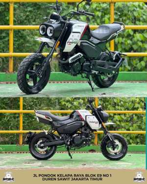 Jual bekas CF MOTO PAPIO XO-2 TH 2025 WARNA WHITE PERFECT CONDITION,lokasi di Jakarta Pusat