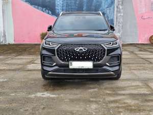 Jual bekas Chery Tiggo 8 premium 2024 hitam sunroof km 21rban,lokasi di Jakarta DKI