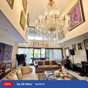 Dijual Cepat Rumah Mewah Di Kemang Pasar Minggu Fully Furnish Shm , tersedia melalui melalui situs Rumah123