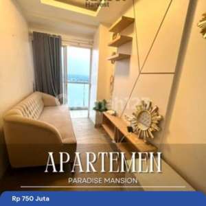 Dijual Murah Apartemen 3Br Semi Furnished Lantai Sedang di Apartemen Paradise Mansion, Jakarta Barat , tersedia melalui melalui situs Rumah123