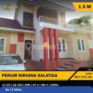 Dijual rumah cantik modern 2 lantai perum. Nirvana Salatiga , tersedia melalui melalui situs Rumah123